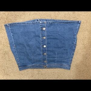 Jean skirt